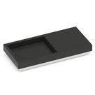 Cuba De Sobrepor Skyline Horizon Onix Roca 80X38Cm