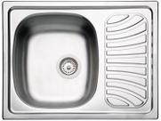Cuba de Sobrepor Tramontina Alpha 34 R em Aço Inox Pré-polido 62 x 50 cm com Válvula