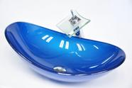 Cuba de Vidro Oval 47cm Pisa - EKASA