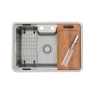 Cuba Docol Massima 68x48 1569316 Inox Escovado com Acessórios