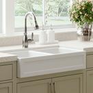 Cuba Dupla Cozinha Farm Sink Quadratta 87 Cm Estilo Fazenda Avental