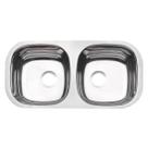 Cuba Dupla Retangular Inox Polido 72x34 2C 34BL Tramontina 94061406