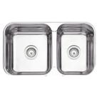 Cuba Dupla Tramontina Isis Perfecta em Aço Inox Polido 69 x 40 cm com Válvula 94062402 Cuba Dupla Tramontina Isis Perfecta em Aço Inox Polido 69 x 40 cm com Válvula 94062402