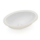 Cuba Embutir Oval 495x330mm SMSL Branco Celite Cuba Embutir Oval 495x330mm SMSL Branco Celite