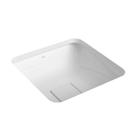 Cuba embutir quadrada l.31030.17 30cm branca linha slim deca