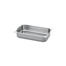 Cuba Gastronômica 1/1 Em Aço Inox Com Alças Móveis Profundidade 150 Mm - Aço 304