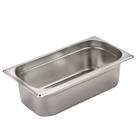 Cuba Gastronômica Aço Inox Gn 1/3 100mm Alta Qualidade 8,5L