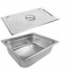 Cuba Gastronômica Buffet GN 1/1 100mm Aço Inox Sem Alça com Tampa