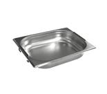 Cuba Gastronômica EM INOX GN 1/2x65 mm 3,8 Litros COM ALÇA ZAHAV