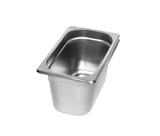 CUBA Gastronômica Em INOX GN 1/4x150 mm 3,6 Litros Sem TAMPA ZAHAV