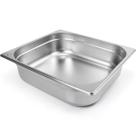 Cuba Gastronômica Inox 2/3 100mm Restaurante 8,86l Buffet 32,4x35,4cm