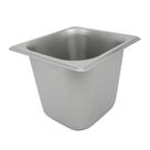 Cuba Gastronomica Inox Gn 1/6x150 Rechaud Buffet Com Tampa