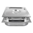 Cuba Gastronomica Padrão Gn 1/2 65mm com Tampa Inox Weck Cuba Gastronomica Padrão Gn 1/2 65mm com Tampa Inox Weck