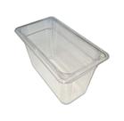 Cuba Gastronômica Policarbonato GN 1/3X200 mm 7 Litros Para Sous Vide CAMBRO SEM TAMPA