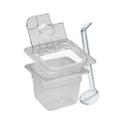 CUBA Gastronômicas Em POLICARBONATO GN 1/6X100 mm 1,5 Litros Com TAMPA POLI 1/6 Em POLI Com FLIP, DOBRADIÇA e ABERTURA CAMBRO + CONCHA Em POLI CAMBRO CUBA Gastronômicas Em POLICARBONATO GN 1/6X100 mm 1,5 Litros Com TAMPA POLI 1/6 Em POLI Com FLIP, DOBRADIÇA e ABERTURA CAMBRO + CONCHA Em POLI CAMBRO