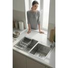 Cuba Gourmet Dupla Aço Inox 304 Escovado 78x43cm Antirruído Cuba Gourmet Dupla Aço Inox 304 Escovado 78x43cm Antirruído