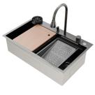Cuba Gourmet Para Cozinha Miami Nano Black Aço Inox 304 GoldenX