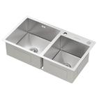 Cuba Gourmet Para Cozinha Nápoles Dupla Aço Inox 304 GoldenX