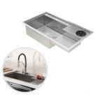 Cuba Gourmet Para Cozinha Veneza Aço Inox 304 Lava Copos GoldenX