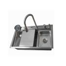 Cuba Gourmet Premium Torneira Cascata Lavador de Copos Completa Prateado Stillus Home Cuba Gourmet Premium Torneira Cascata Lavador de Copos Completa Prateado Stillus Home
