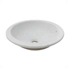 Cuba incepa embutir/sobrepor redonda branco 36cm