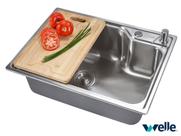 Cuba Inox Cozinha Madrid Welle 62x45x21