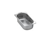 Cuba Inox Gastronômica GN 1/3 de 65 mm com Alça Frigopro