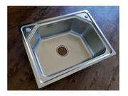 Cuba Inox Gourmet Cozinha Sobrepor Ou Embutir 60x45cm.