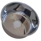 Cuba Inox REDONDA 35cm Prof.170 Alto Brilho - Furo 4.1/2 - CX03