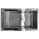 Cuba Inox Support Sobrepor Embutir 50x40 Escorredor Esteira