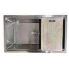 Cuba Inox Support Sobrepor Embutir 60x40 E Tabua De Corte