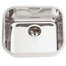 Cuba N1 LUXO 48x32x16CM em Inox Alto Brilho AISI 430 Furo 4,5" com Válvula - PIANOX