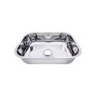 Cuba nº 2 rasa 56x34x11 aço inox 430 tecnocuba Cuba nº 2 rasa 56x34x11 aço inox 430 tecnocuba