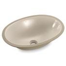 Cuba Oval de Embutir 49x36cm Areia - IL602 - ICASA