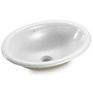 Cuba Oval de Sobrepor 44x32cm Branca - IL6600 - ICASA