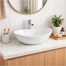 Cuba Oval Para Banheiro De Apoio 100 Louça Canoa 41x33cm Branco Brilhante Cuba Oval Para Banheiro De Apoio 100 Louça Canoa 41x33cm Branco Brilhante