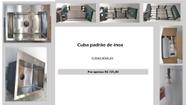 Cuba padrão gourmet aço inox