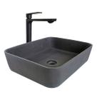 Cuba para Banheiro Cimentícia Retangular 50cm Reno RC 50