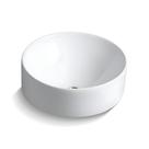 Cuba Para Banheiro De Encaixe Kohler Vox Redonda 42x42cm Branca