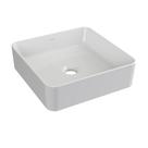 Cuba para Banheiro Kohler Edge de Sobrepor Quadrada 35X35cm Branca 38355BR-0