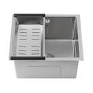 Cuba Para Cozinha Gourmet Aço Inox 304 Terena 44x44 cm Pingoo.casa - Prata
