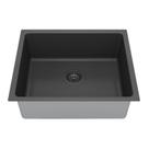 Cuba para Cozinha Gourmet Pia Aço Inox 54x44x20cm Acetinado Ghelplus Preto