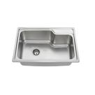Cuba para Cozinha Gourmet Pia Aço Inox 55x42x20cm Acetinado Ghelplus Incolor