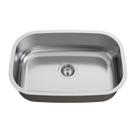 Cuba para Cozinha Inox N1 46x30x17cm Polida com Válvula GhelPlus Plus