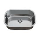 Cuba para Pia de Cozinha em Aço Inox N1 46x30x15cm Alto Brilho com Válvula GhelPlus