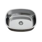 Cuba para Pia de Cozinha em Aço Inox N4 41x32x14cm Alto Brilho com Válvula GhelPlus