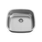 Cuba para Pia de Cozinha em Aço Inox N5 36x33,5x11cm com Válvula Ghelplus Cinza