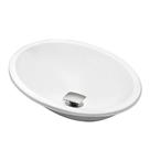 Cuba Pia Banheiro Sophia com Valvula Click Inox Branco