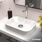 Cuba Pia De Apoio Sobrepor Retangular 36x27 Para Banheiro Lavabo Beltempo BT2010 Cuba Pia De Apoio Sobrepor Retangular 36x27 Para Banheiro Lavabo Beltempo BT2010