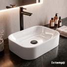 Cuba Pia De Apoio Sobrepor Retangular 37x27 Para Banheiro Lavabo Beltempo BT2010